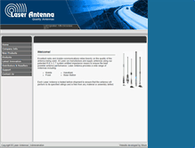 Tablet Screenshot of laser-antenna.com
